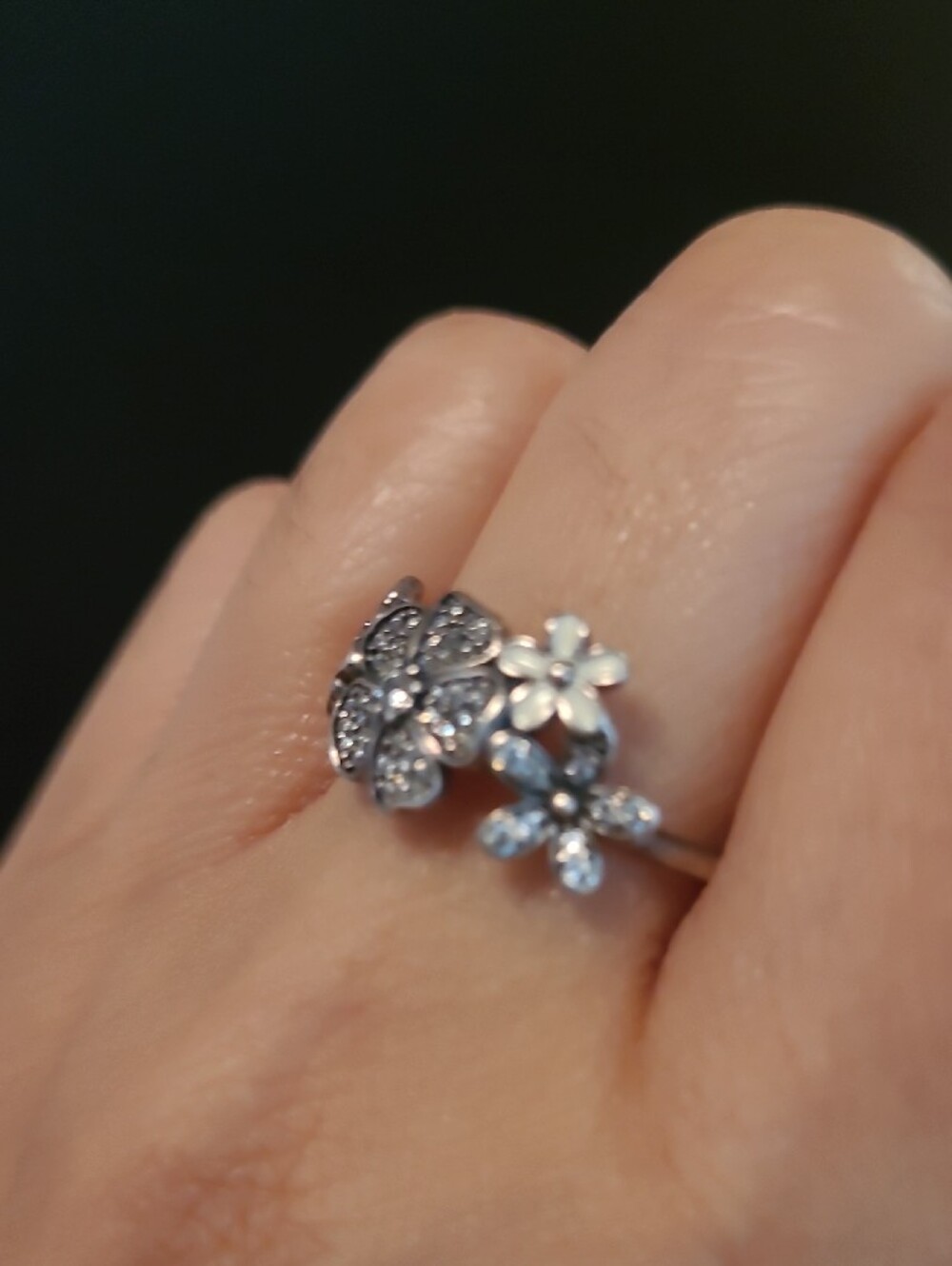 Pandora Shimmering Bouquet Ring